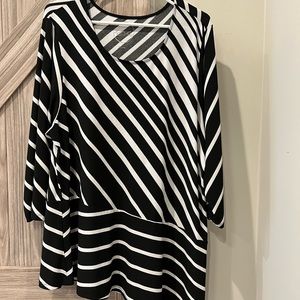 INC top stripes 3x good used condition